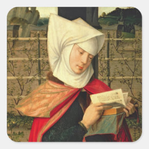 Emerency, the mother of St. Anne, panel from the e Square Sticker