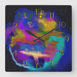 Emergence of Colors Backward Clock