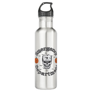 Emergency Departement Room Er Nurse Skeleton Hallo 710 Ml Water Bottle