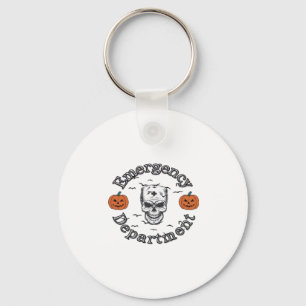 Emergency Departement Room Er Nurse Skeleton Hallo Key Ring