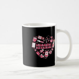 Emergency Department Ativan Heart Er Nurse Valenti Coffee Mug