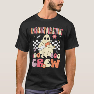 Emergency Department Boo Crew Nurse Halloween for T-Shirt