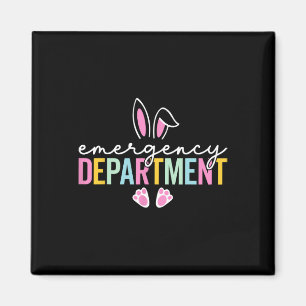 Emergency Department Bunny Emergency Room Er Nurse Magnet