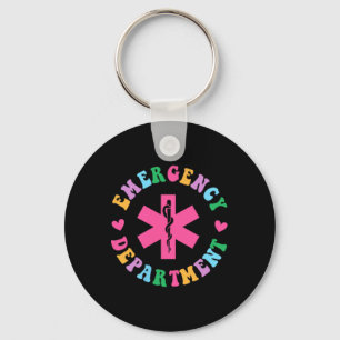 Emergency Department Emergency Nurse Er Nurse 2 Si Key Ring
