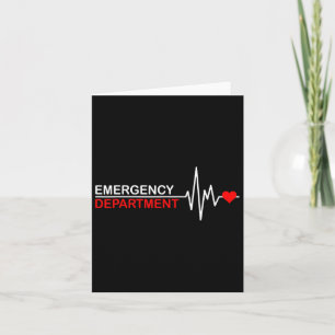 Emergency Department Emergency Room Healthcare Nur Card