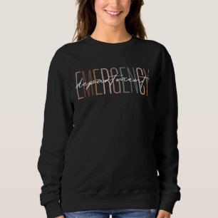 Emergency Department Emergency Room Healthcare Nur Sweatshirt