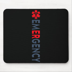 Emergency Department Emergency Room Nurse ER Nurse Mouse Mat