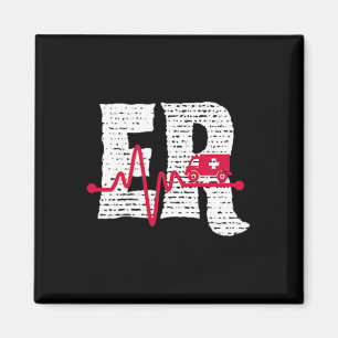 Emergency Department Er Nurse Front And Back Emerg Magnet