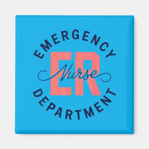 Emergency Department ER Nurse Gift Paramedic Magnet