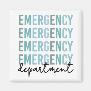 Emergency Department ER Staff ER Nurse ER Tech Magnet