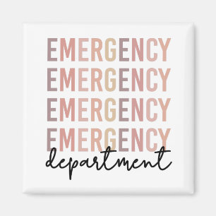 Emergency Department ER Staff   ER Nurse   ER Tech Magnet