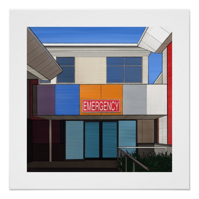 Emergency Department Poster (Front)