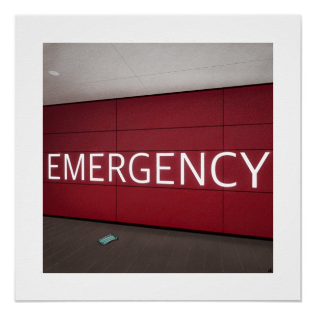 Emergency Department Poster (Front)