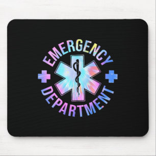 Emergency Department Shirt Emergency Room Healthca Mouse Mat