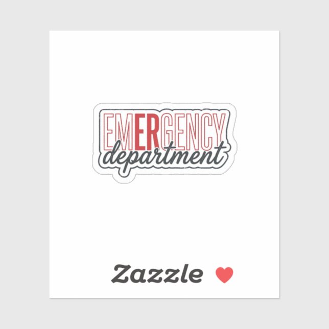 Emergency Department Typography Shirt Design_1 (Sheet)