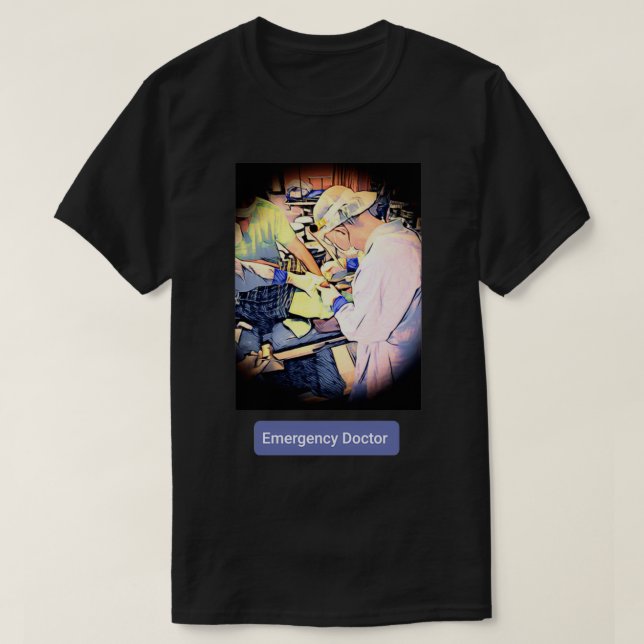 Emergency Doctor T-Shirt (Design Front)