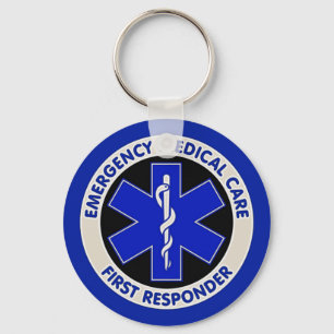 Emergency Medical Care First Responder Key Ring