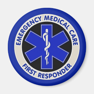 Emergency Medical Care First Responder Magnet