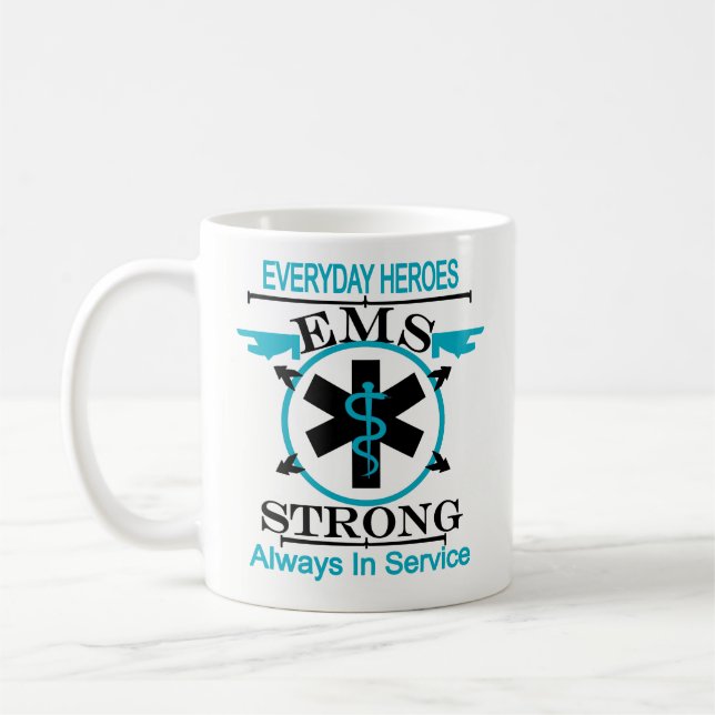 Emergency Medical Service Week Honouring EMS Coffee Mug (Left)