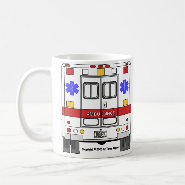 Emergency Medical Services Ambulance (EMS) - Mugs (Left)