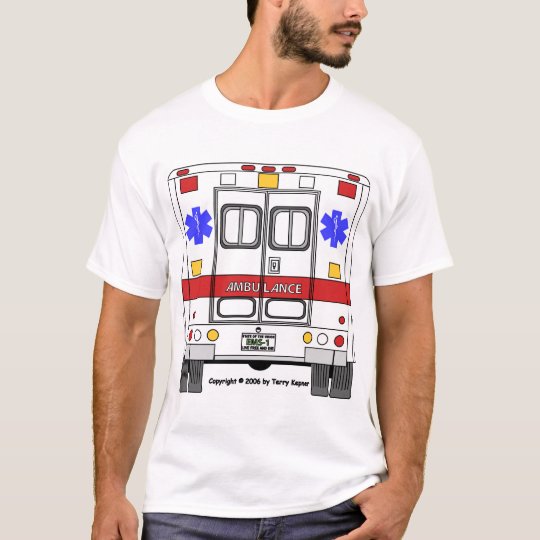 Emergency Medical Services Ambulance (EMS) T-Shirt | Zazzle.co.uk