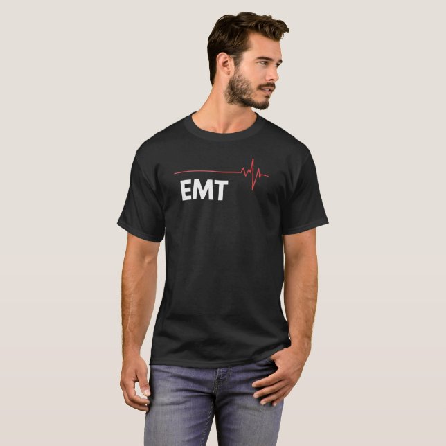 emergency medical technician medic ems emt health T-Shirt (Front Full)