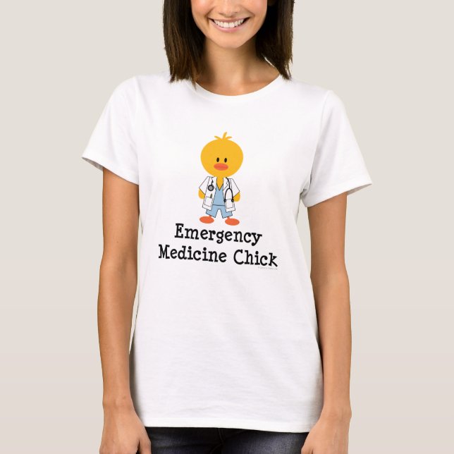 Emergency Medicine Chick Tshirt (Front)
