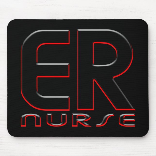 EMERGENCY NURSE 2 copy Mouse Mat (Front)