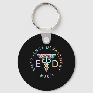 Emergency Nurse Ed Nurse Er Emergency Department N Key Ring