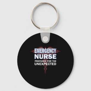 Emergency nurse - Emergency nurse prepared for the Key Ring
