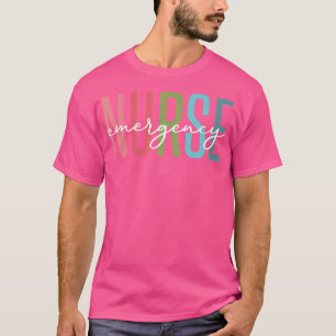 Emergency Nurse Er Nurse Doctor Nursing School Wom T-Shirt