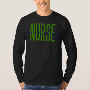 Emergency Nurse Leopard Print Er Nurse Nursing Sch T-Shirt