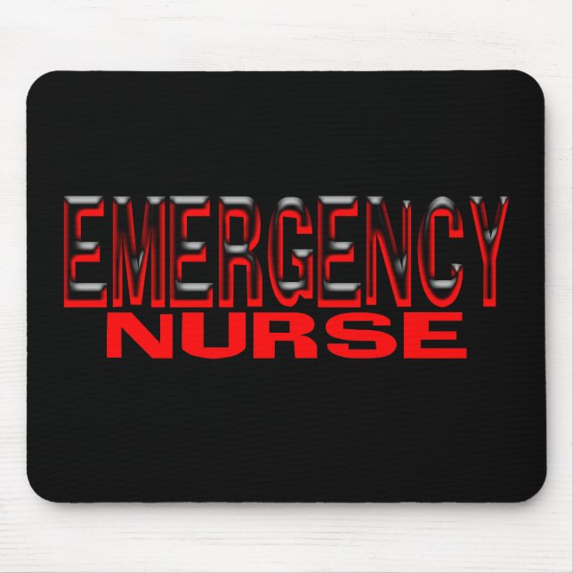 EMERGENCY NURSE MOUSE MAT (Front)