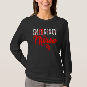 Emergency Nurse Nursing Medical Doctor Health Care T-Shirt