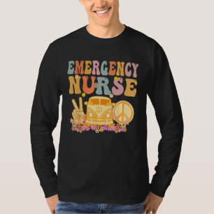 Emergency Nurse Week Groovy Appreciation Day For W T-Shirt