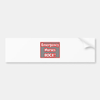 Emergency Nurses Rock! Bumper Sticker