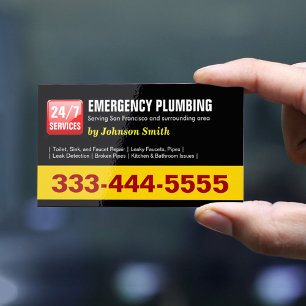 Emergency Plumbing Call - Plumber Fridge Magnet