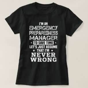Emergency Preparedness Manager T-Shirt