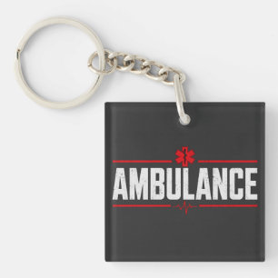 🚑 Emergency Response Key Ring