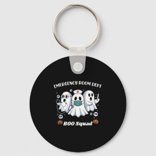 Emergency Room Department Er Dept Halloween Crew B Key Ring
