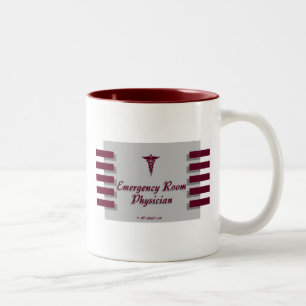 Emergency Room DocGray Two-Tone Coffee Mug