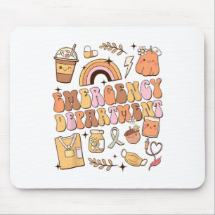 Emergency Room Er Rn Nurse Department Halloween Au Mouse Mat