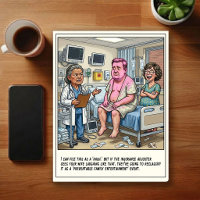 Emergency Room Gender Reveal Cartoon