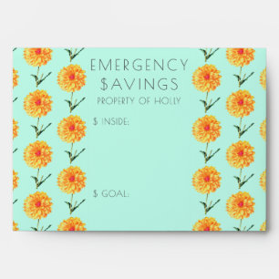 Emergency Savings Budget Money Envelopes