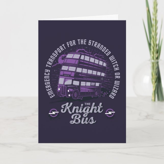 Emergency Transport - The Knight Bus Card (Front)