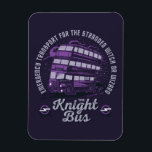 Emergency Transport - The Knight Bus Magnet<br><div class="desc">Check out this vintage poster style graphic of the triple-decker Knight Bus: Emergency Transport for the Stranded Witch or Wizard.</div>