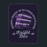 Emergency Transport - The Knight Bus Magnet<br><div class="desc">Check out this vintage poster style graphic of the triple-decker Knight Bus: Emergency Transport for the Stranded Witch or Wizard.</div>