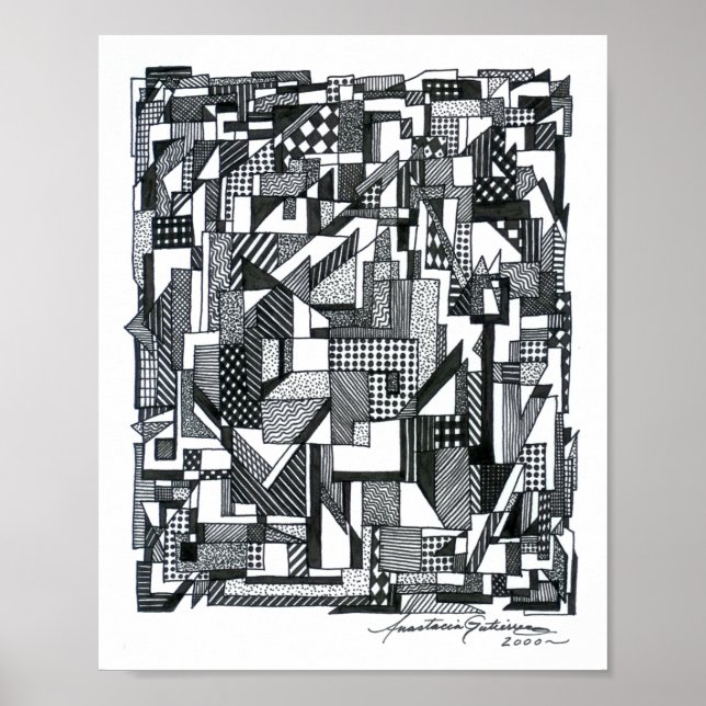 Emerging Geometry Poster (Front)