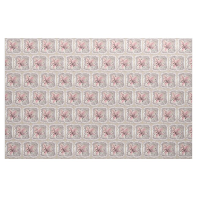 Emerging lily flower fabric (Fat Quarter)