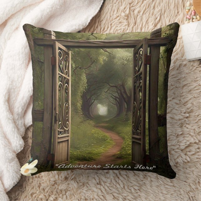 "Emerging Paths" Cushion (Blanket)